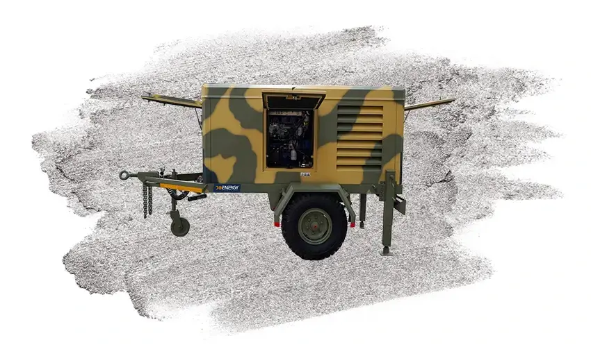 Generadores de Remolque Tipo Militar
