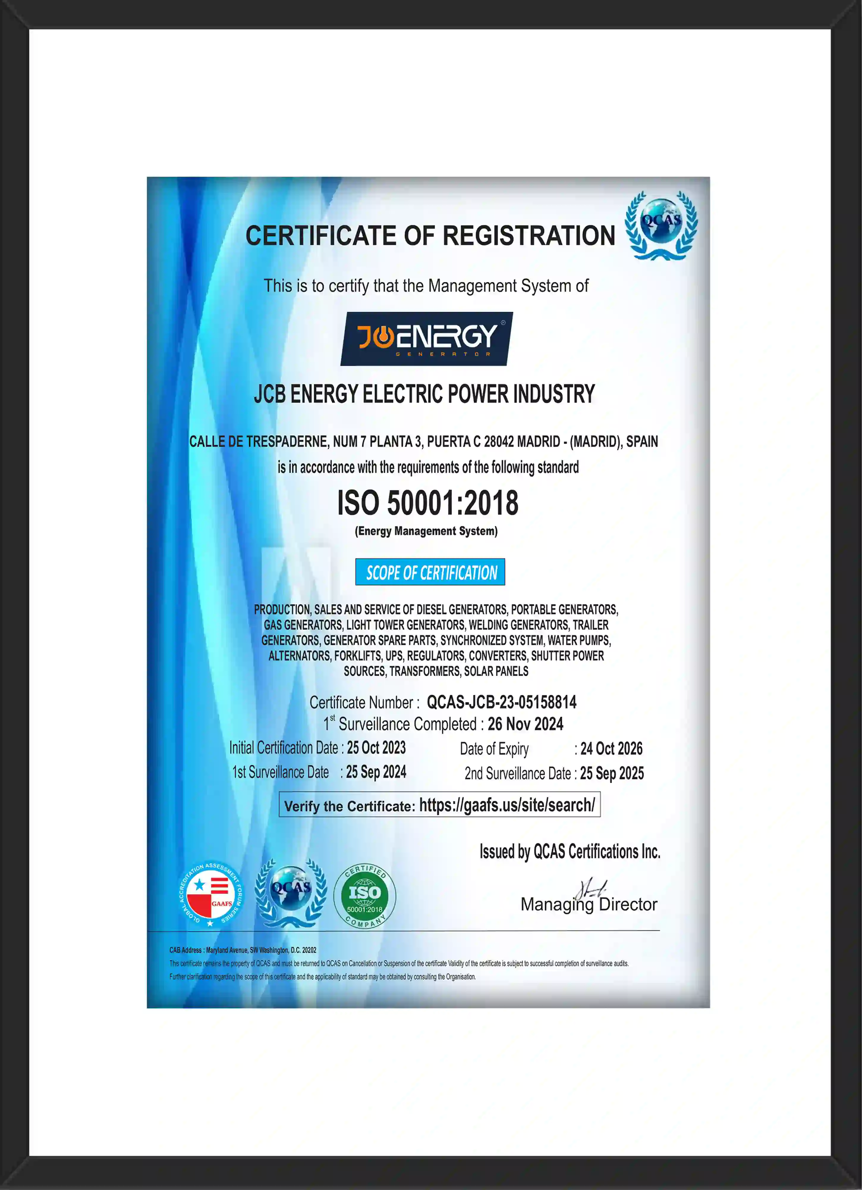 ISO 50001:2018